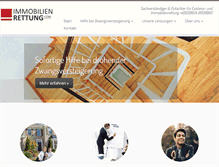 Tablet Screenshot of immobilienrettung.com